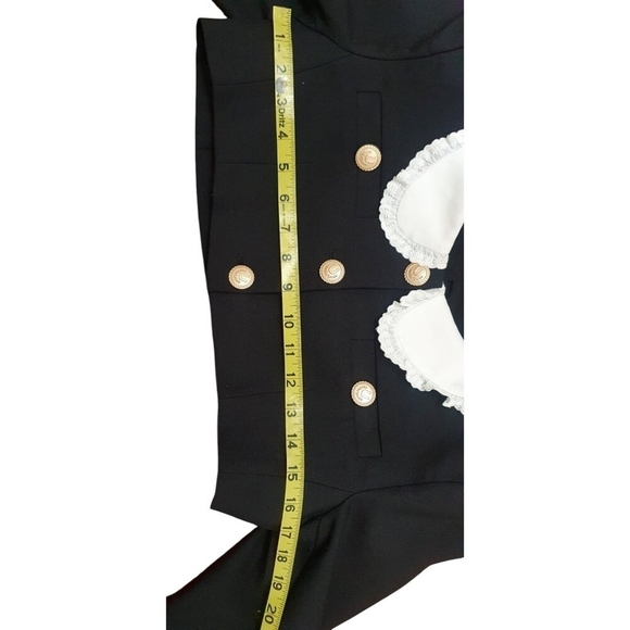 Underpass Korean style Peter Pan collar cropped wemens jacket Size S - Picture 13 of 13